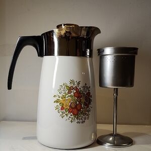 Vintage Corning Ware Pot P-149-b 1.5l 10 Cups Made In Canada Coffee Maker